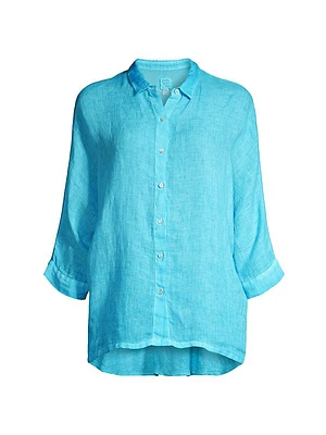 Linen Buttoned Shirt