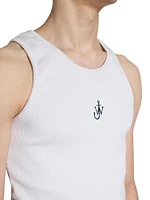 Anchor Embroidered Tank Top