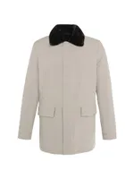 Shearling Lamb Lined Jacket