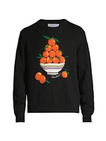 Pyramide D'oranges Intarsia Sweater