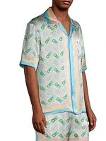 Ping Pong Silk Camp Shirt