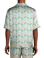 Ping Pong Silk Camp Shirt