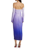 Les Éléments Gatsby Off-The-Shoulder Dress