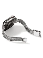 Sterling Silver & 0.30 TCW Diamond Smartwatch Bracelet/0.47"