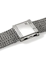 Sterling Silver & 0.44 TCW Diamond Smartwatch Bracelet/0.71"