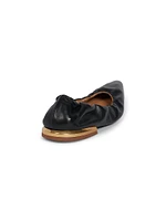 Leather Ballet Flats