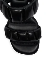 65MM Padded Leather Sandals