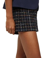 Jazmin Cotton-Blend Tweed Shorts