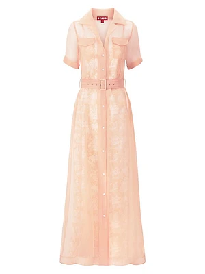 Millie Cotton-Blend Organza Maxi Dress