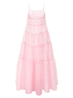 Whitley Cotton-Blend Organza Gown