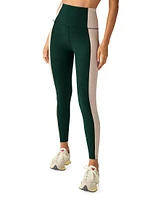 Vitality Colorblocked High-Waisted Midi Leggings