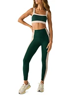 Vitality Colorblocked High-Waisted Midi Leggings