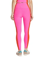 Vitality Colorblocked High-Waisted Midi Leggings