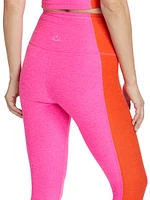 Vitality Colorblocked High-Waisted Midi Leggings