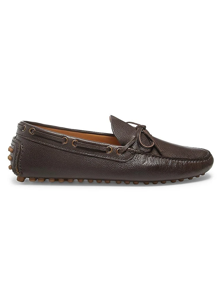 Leather Driver Loafers