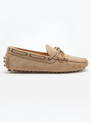 Suede Driving Loafers