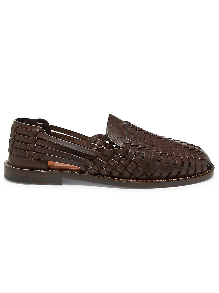 Woven Leather Sandals