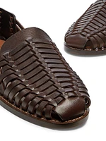 Woven Leather Sandals