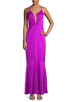 Satin Mermaid Gown