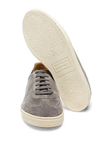 Suede Lace-Up Sneakers