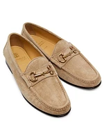 Suede Link Loafers