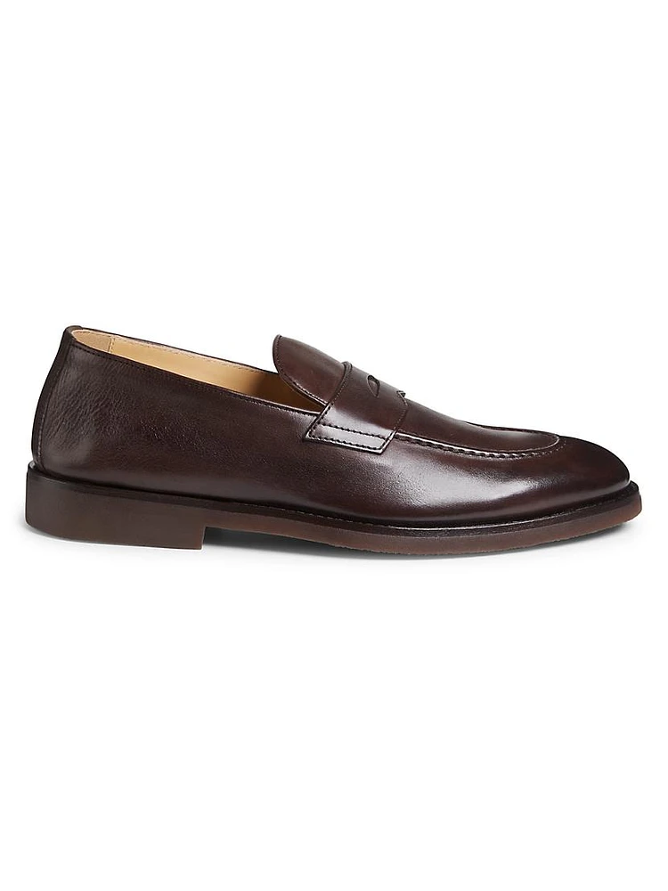 Leather Loafers