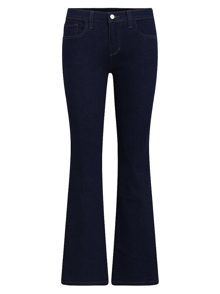 The Provocateur Low-Rise Boot-Cut Jeans