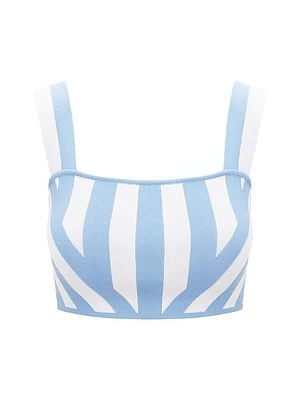 Zola Stripe Crop Top