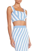 Zola Stripe Crop Top