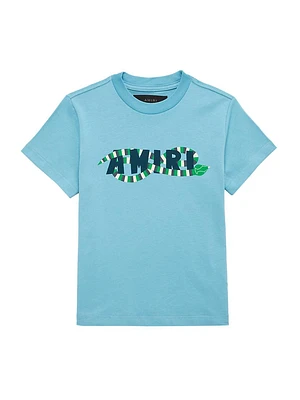 Little Kid's & Logo Snake T-Shirt