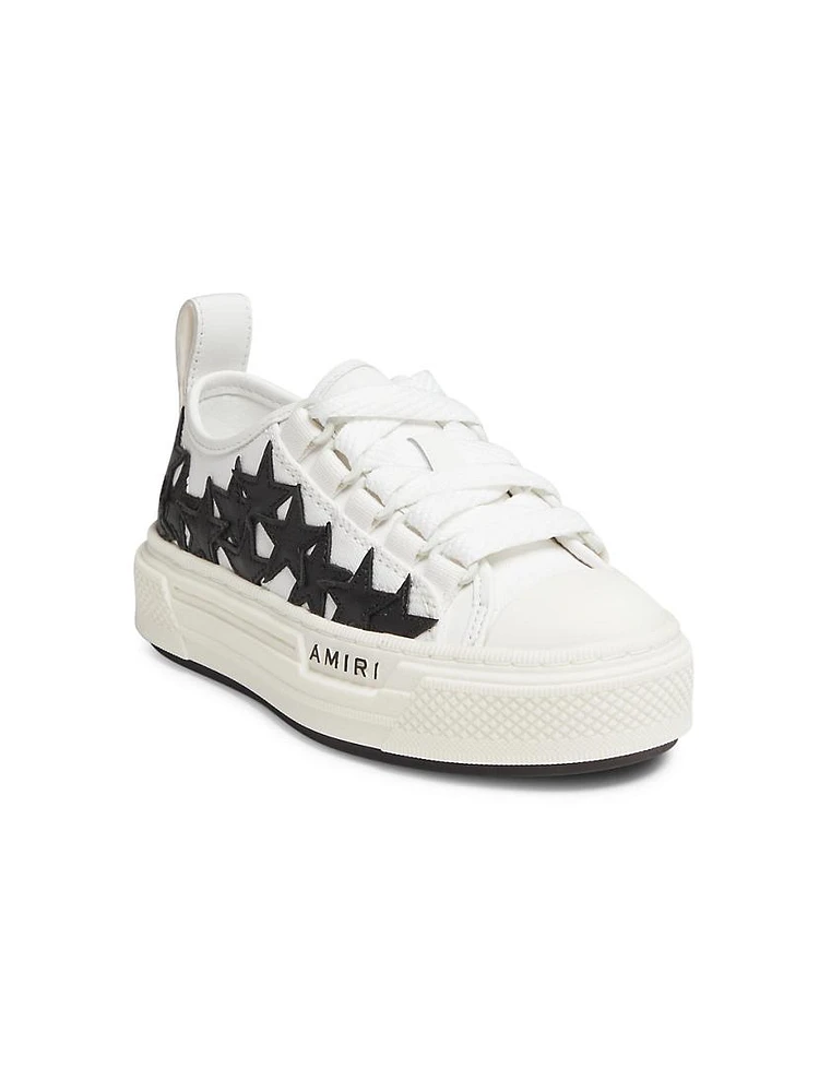 Kid's Stars Court Canvas Sneakers