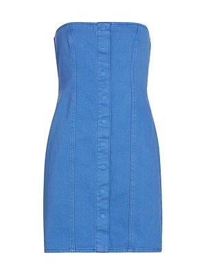 On The Water Monica Denim Minidress