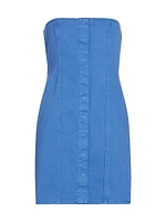 On The Water Monica Denim Minidress