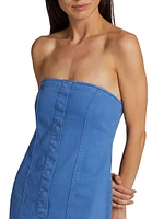 On The Water Monica Denim Minidress