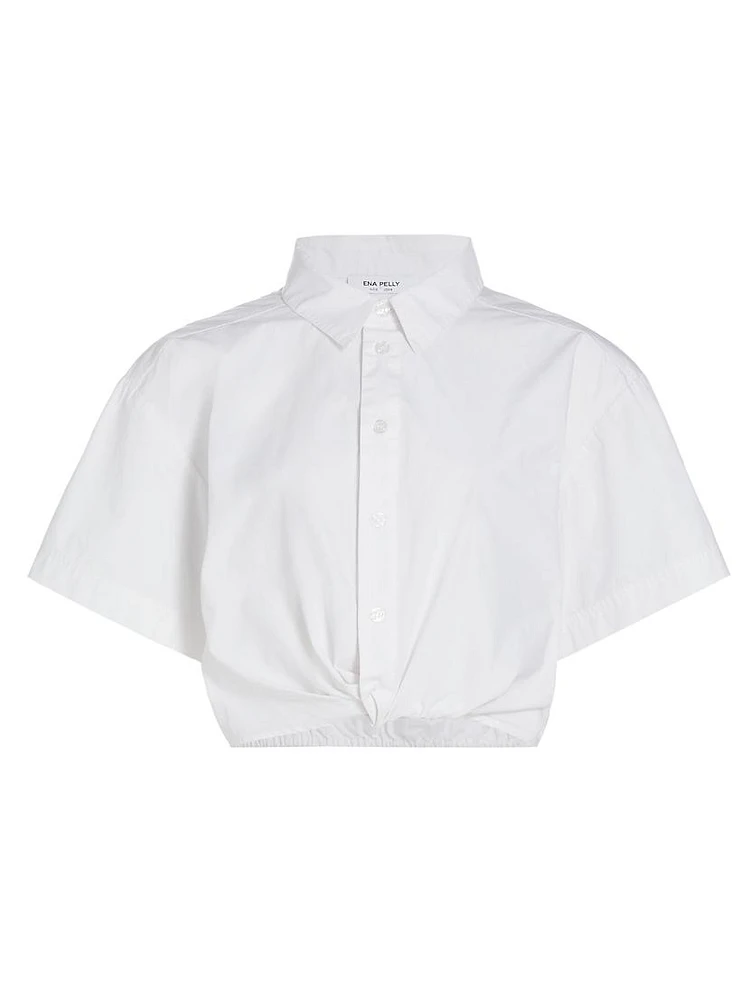 On The Water Jessie Twist-Front Shirt