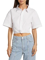 On The Water Jessie Twist-Front Shirt