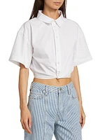 On The Water Jessie Twist-Front Shirt