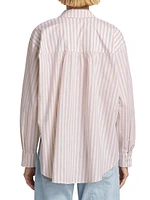 Avril Striped Button-Front Shirt