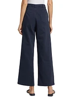 Lee Flared Crop Denim Pants