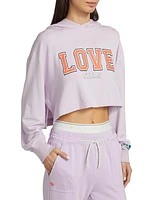 Tai Love Cropped Hoodie