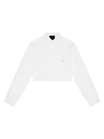 Cropped Shirt Poplin