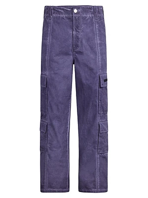 Cargo Straight-Leg Pants