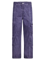 Cargo Straight-Leg Pants