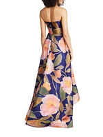 Emilia Strapless Mikado Gown