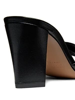 Paris Texas Leather Mules