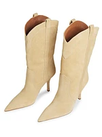 Paloma 95MM Suede Mid-Calf Boots