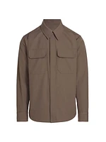 Utility Wool-Blend Shirt