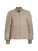 Rick Owens x Moncler Radiance Flight Down Bomber Jacket