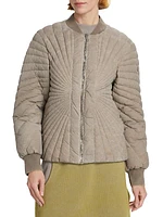 Rick Owens x Moncler Radiance Flight Down Bomber Jacket