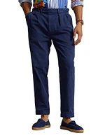 Featherweight Twill Tennis Flat-Front Pants